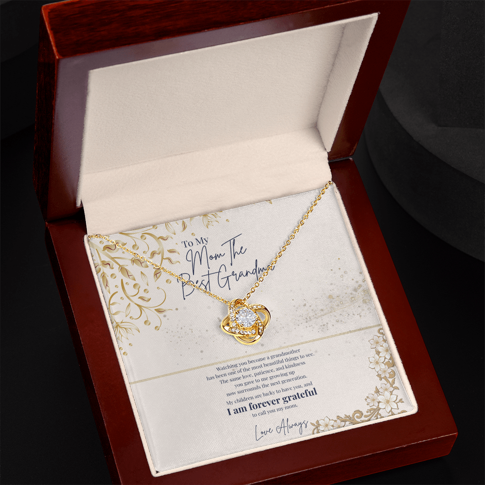 To My Mom – The Best Grandma Necklace