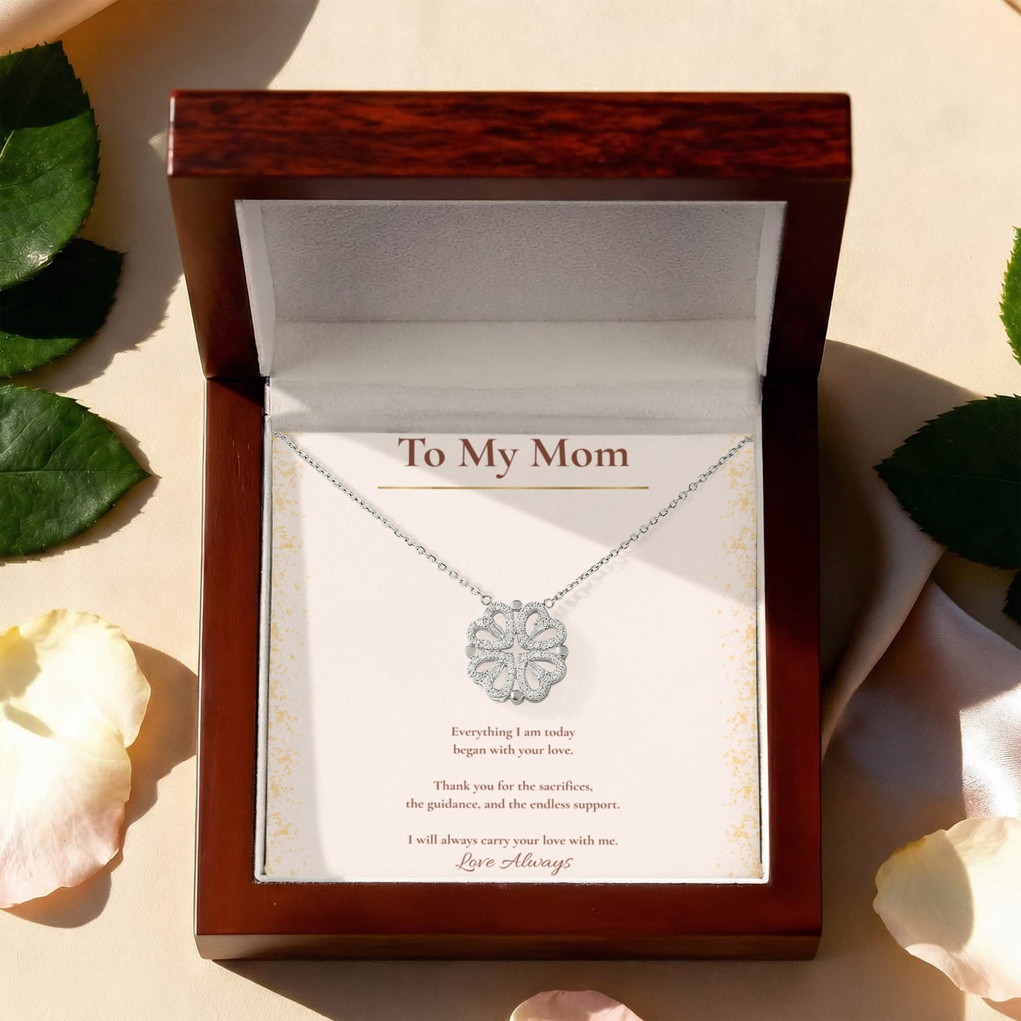 To My Mom – Thank You For Everything Necklace
