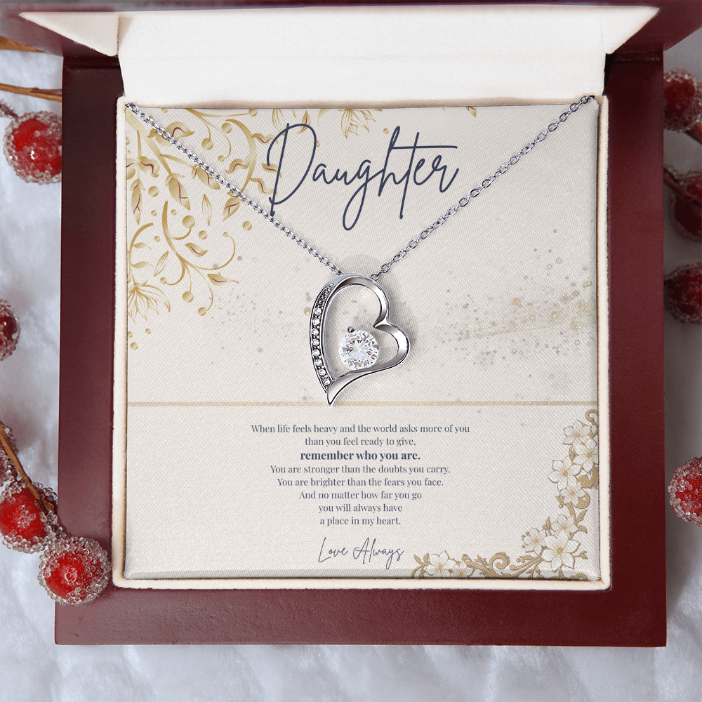 To My Daughter – When Life Feels Heavy Necklace