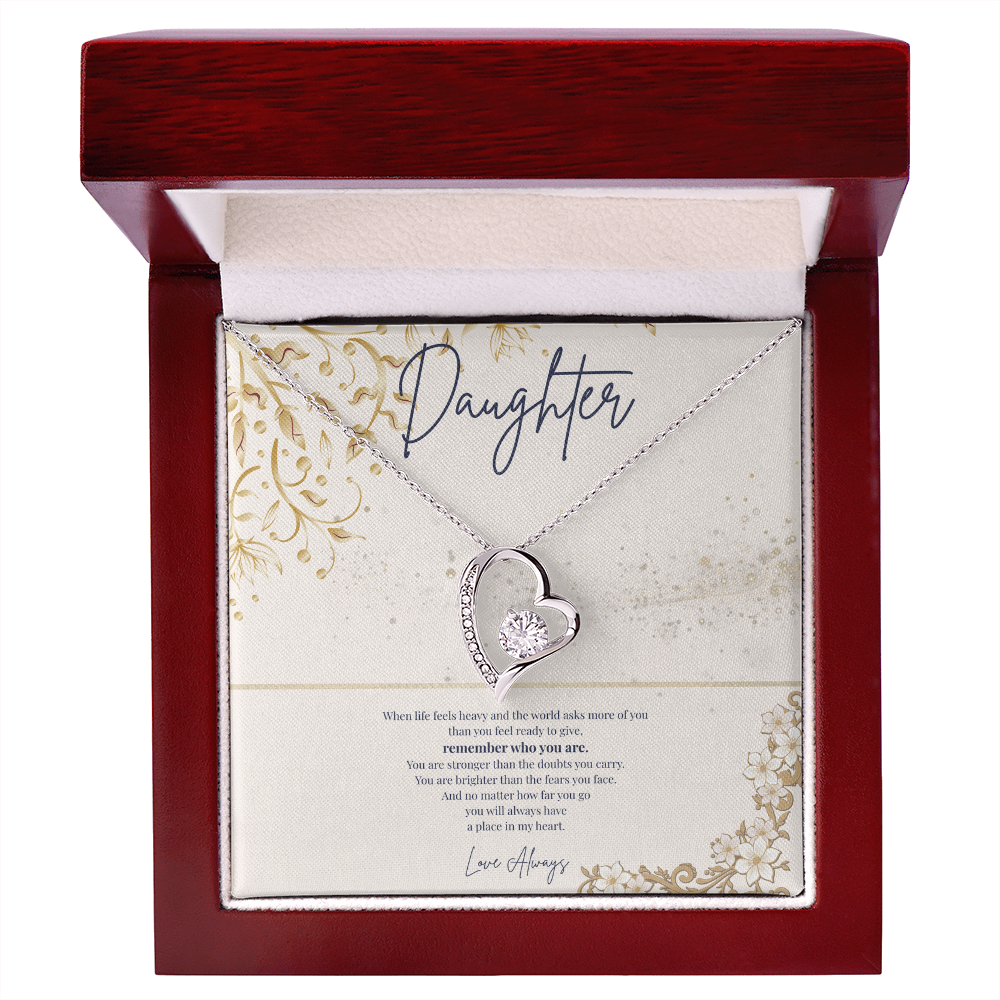 To My Daughter – When Life Feels Heavy Necklace