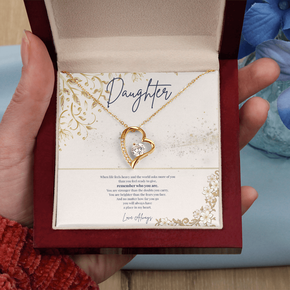To My Daughter – When Life Feels Heavy Necklace