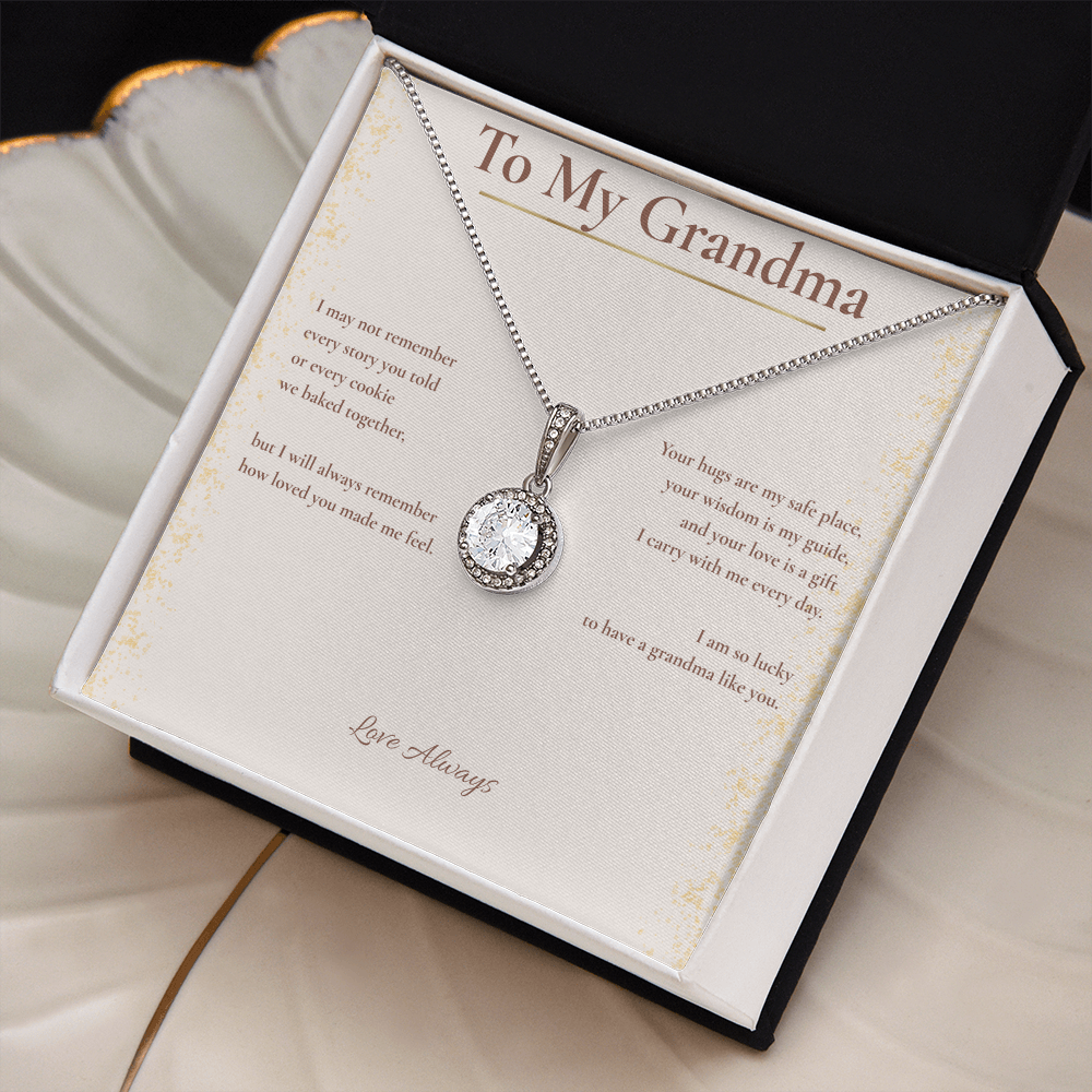To My Grandma – Love Always Pendant Necklace