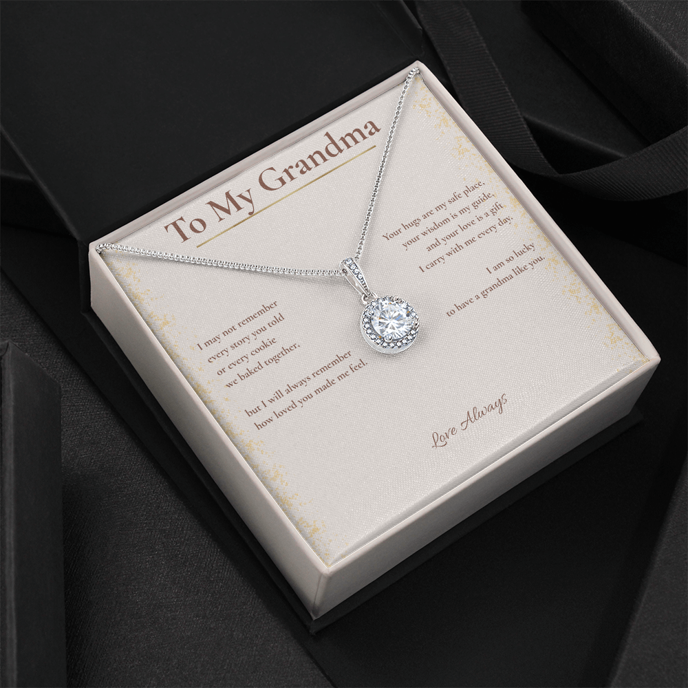 To My Grandma – Love Always Pendant Necklace