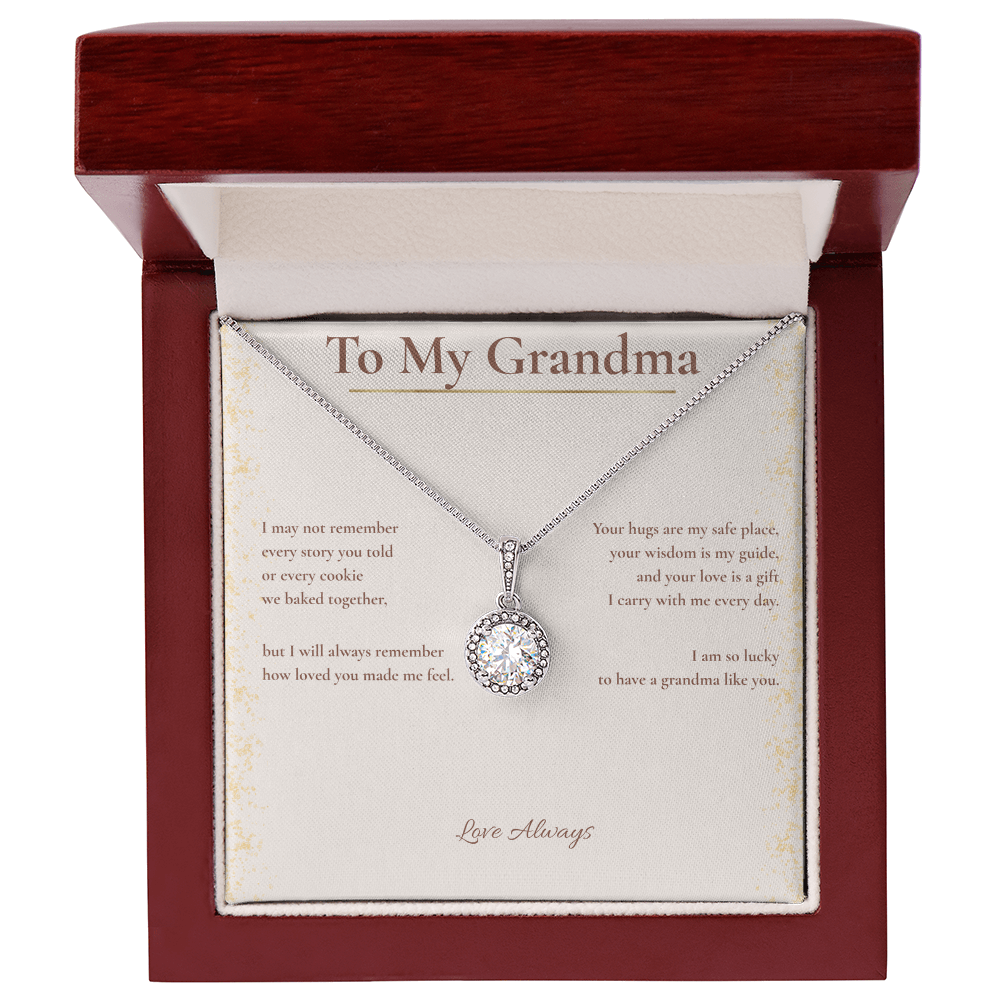 To My Grandma – Love Always Pendant Necklace