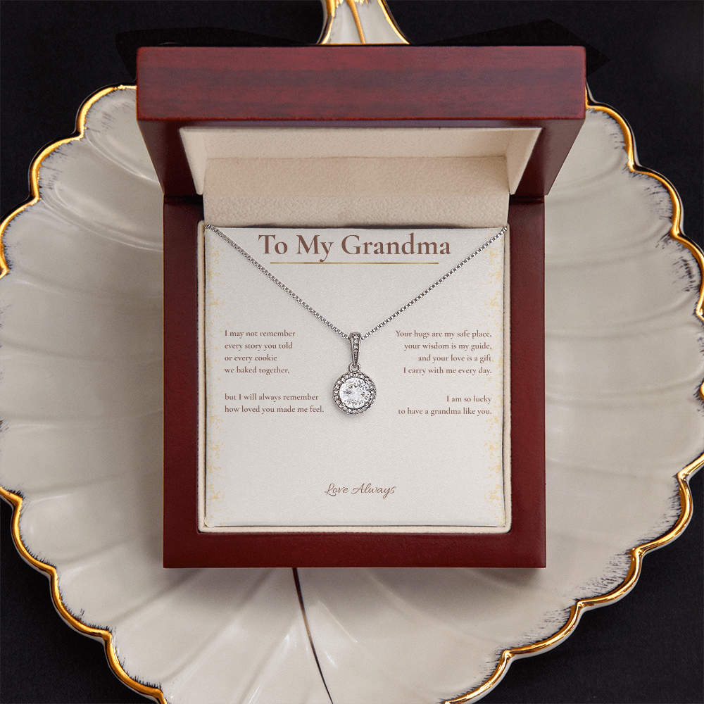 To My Grandma – Love Always Pendant Necklace