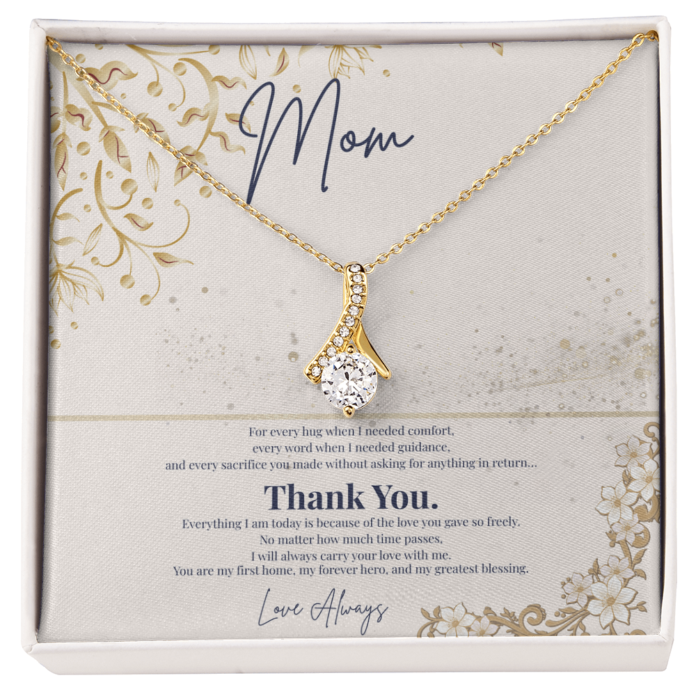 To My Mom – Thank You For Everything Necklace