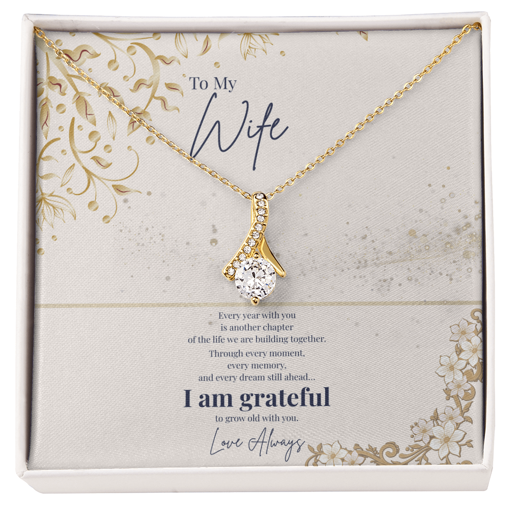 To My Wife – Forever Grateful Necklace