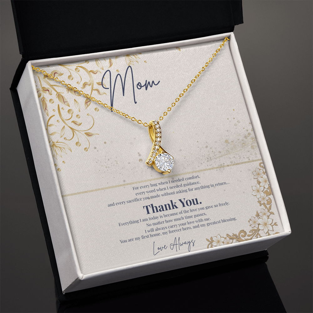To My Mom – Thank You For Everything Necklace