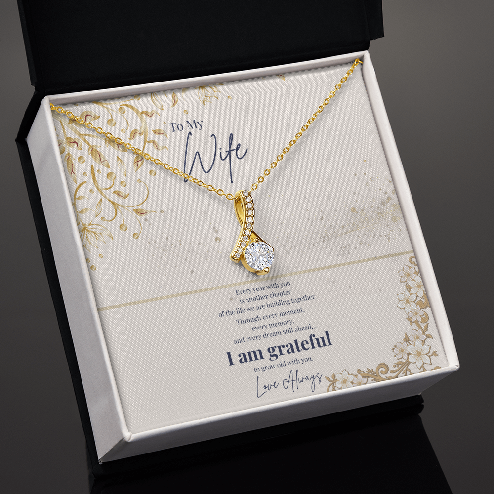 To My Wife – Forever Grateful Necklace