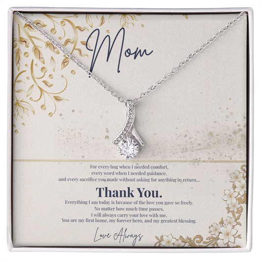 To My Mom – Thank You For Everything Necklace