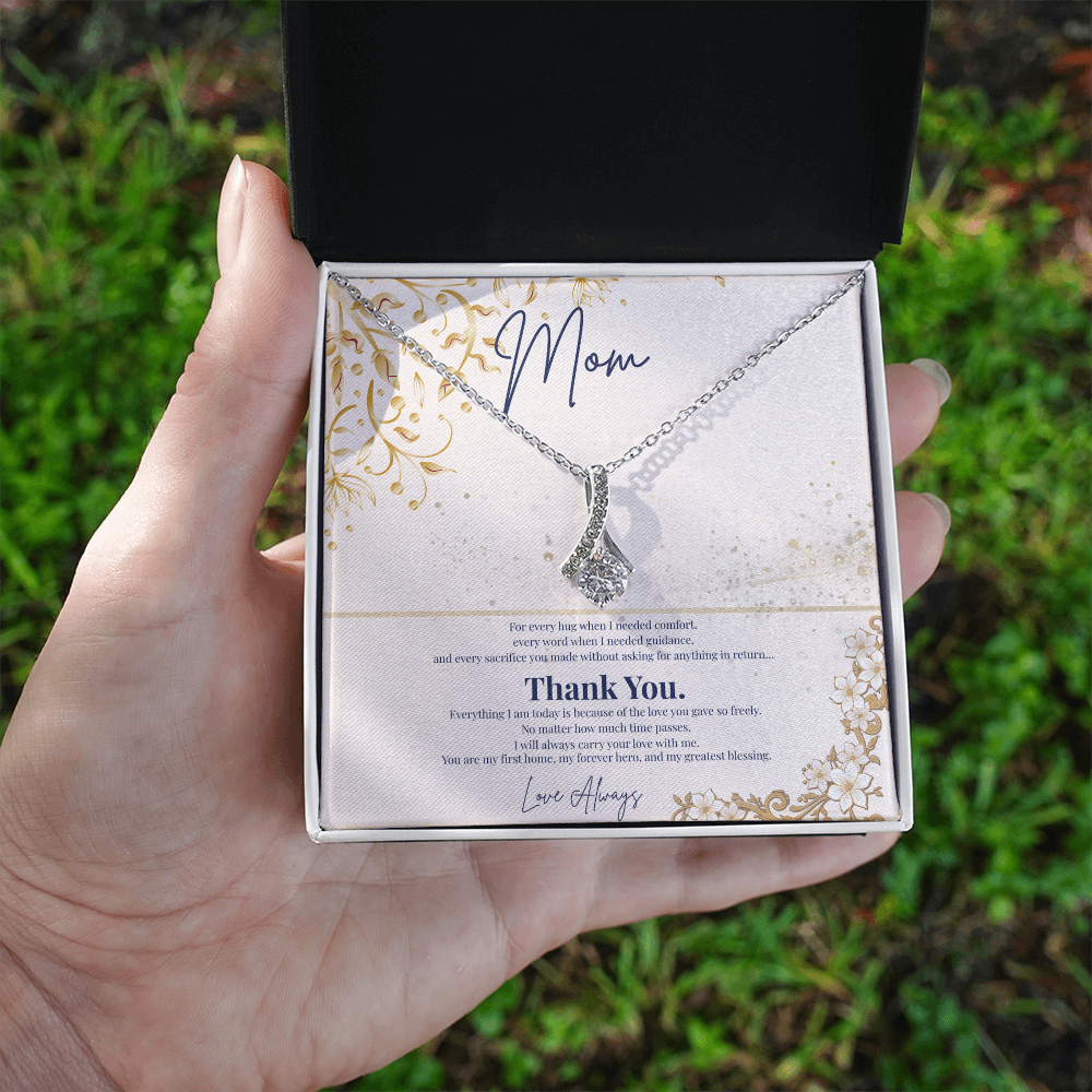 To My Mom – Thank You For Everything Necklace