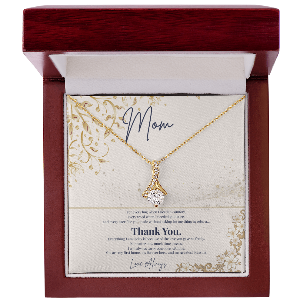 To My Mom – Thank You For Everything Necklace