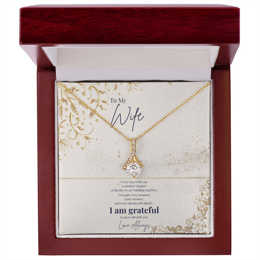 To My Wife – Forever Grateful Necklace