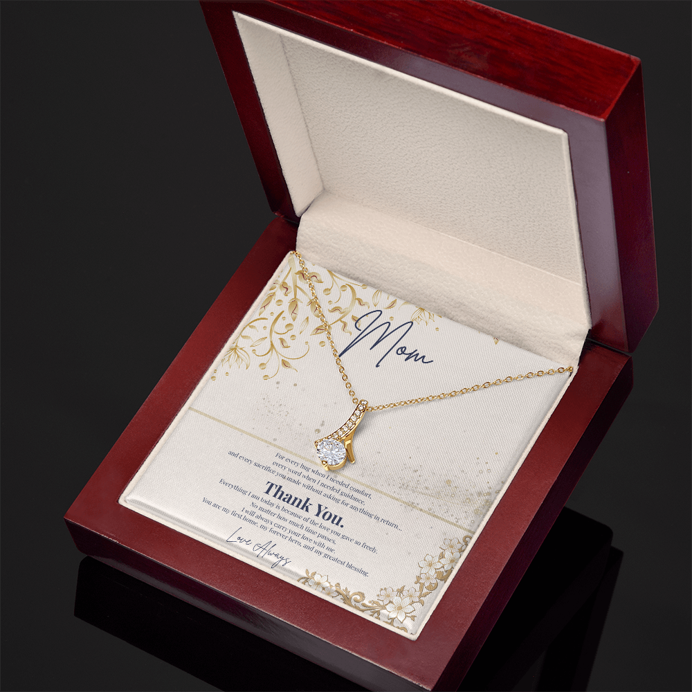 To My Mom – Thank You For Everything Necklace