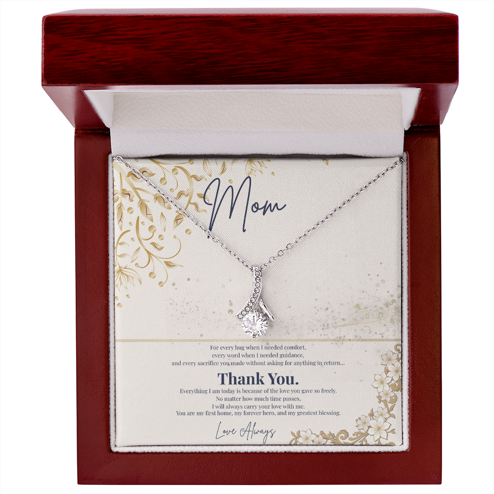 To My Mom – Thank You For Everything Necklace