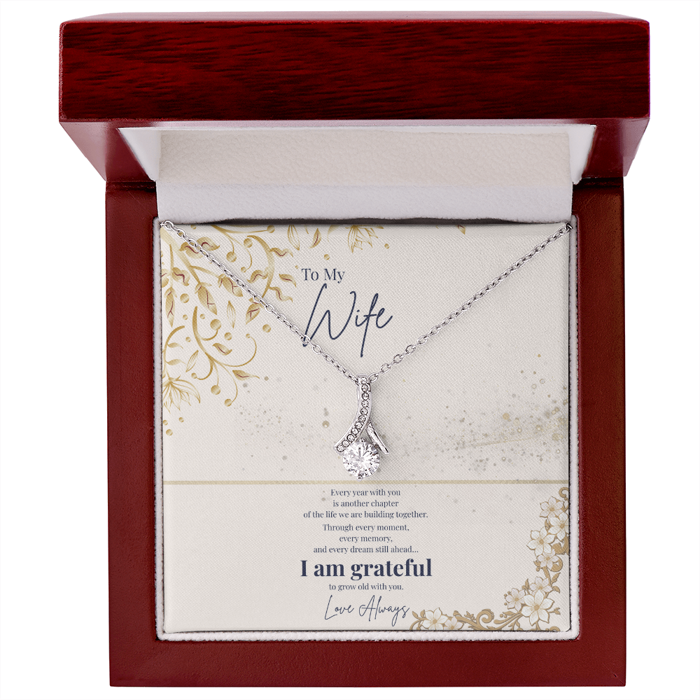 To My Wife – Forever Grateful Necklace