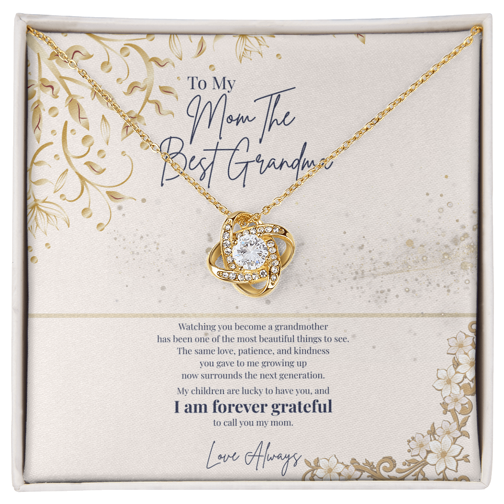 To My Mom – The Best Grandma Necklace