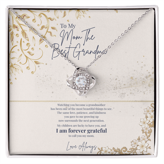 To My Mom – The Best Grandma Necklace