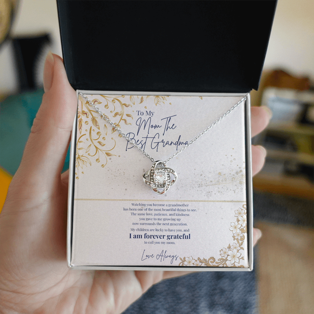To My Mom – The Best Grandma Necklace