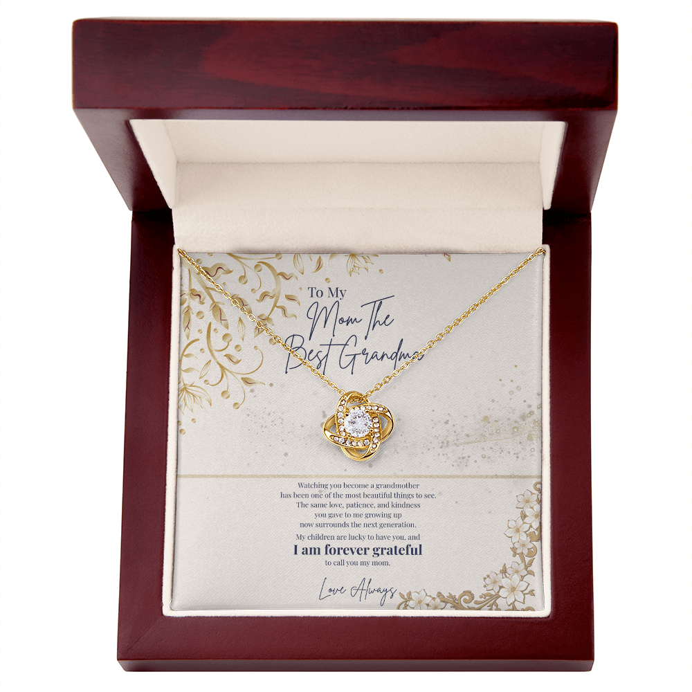 To My Mom – The Best Grandma Necklace