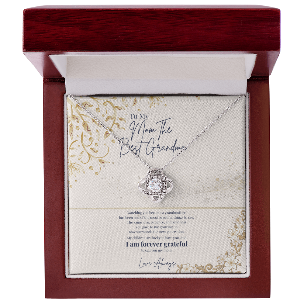 To My Mom – The Best Grandma Necklace