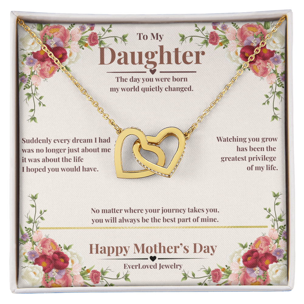 To My Daughter – Happy Mother's Day Necklace
