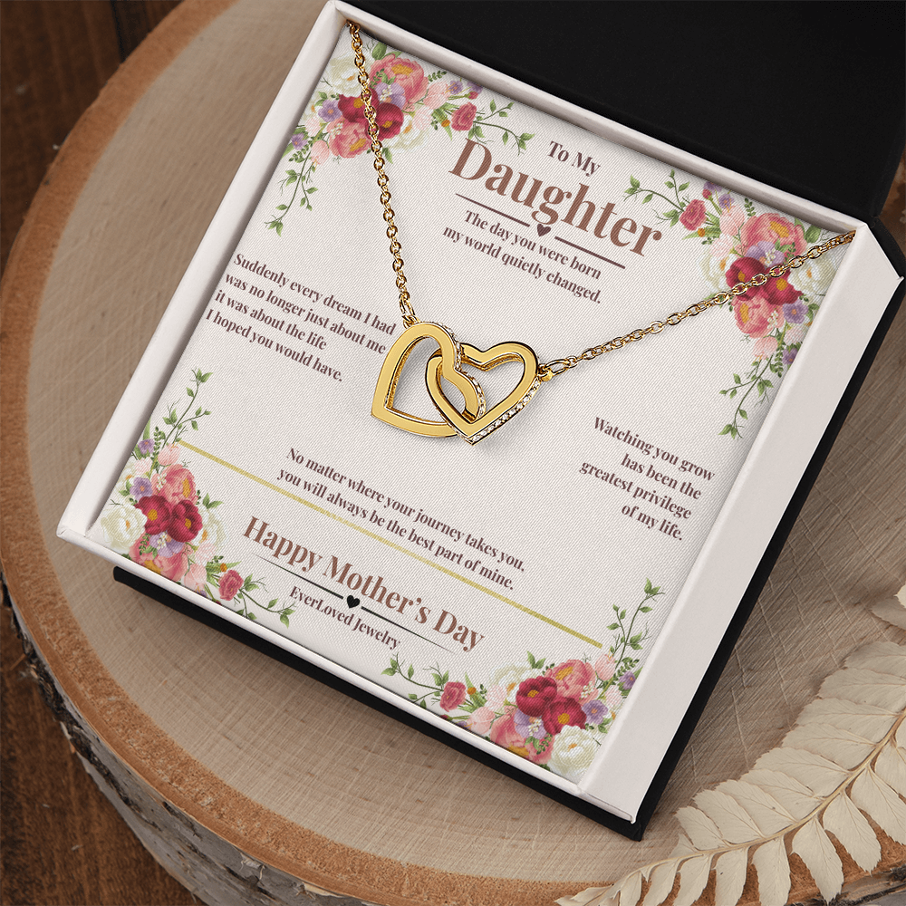 To My Daughter – Happy Mother's Day Necklace
