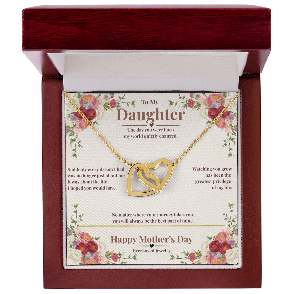 To My Daughter – Happy Mother's Day Necklace