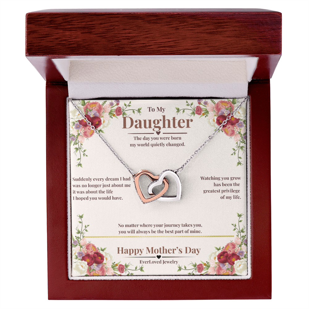 To My Daughter – Happy Mother's Day Necklace