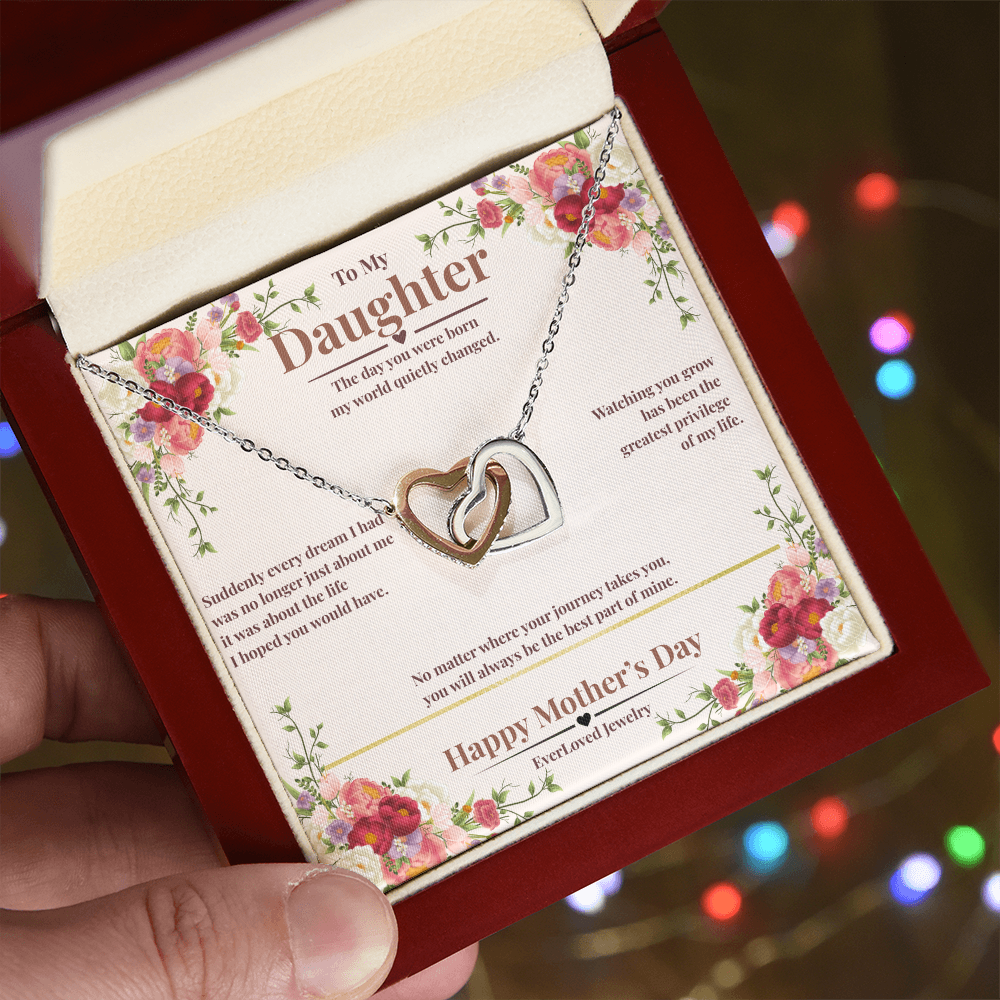 To My Daughter – Happy Mother's Day Necklace