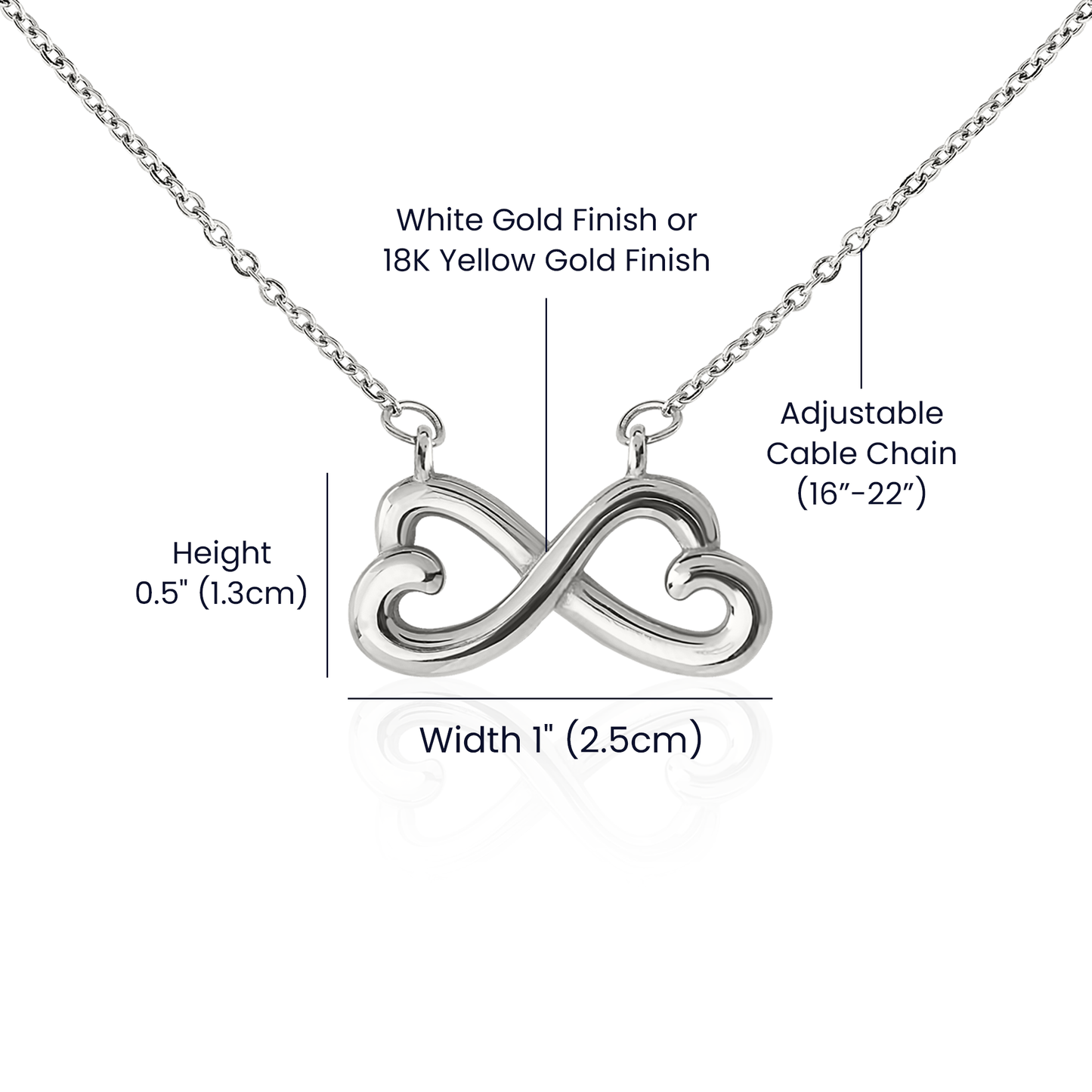 To My Wife – Forever Yours Infinity Necklace