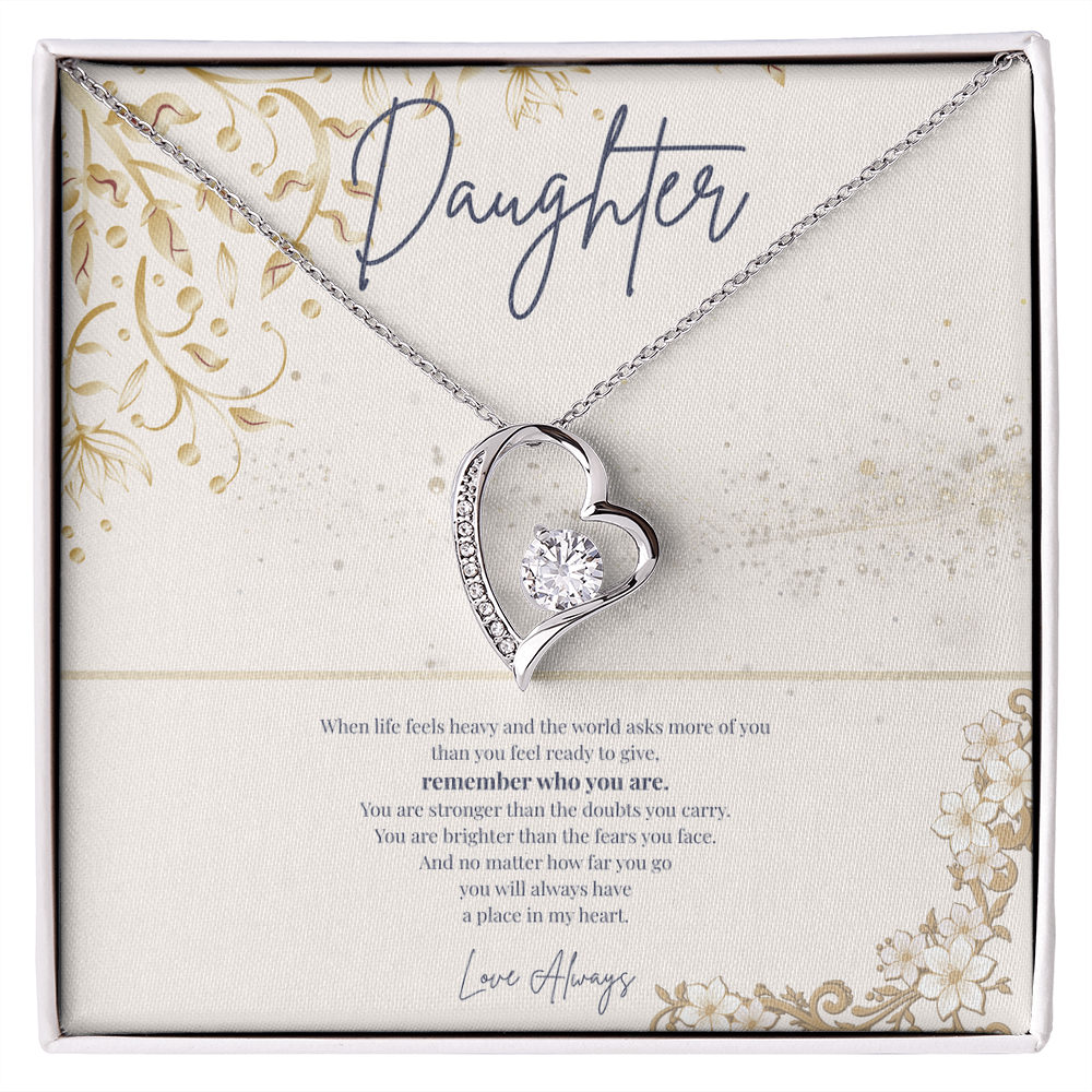 To My Daughter – When Life Feels Heavy Necklace