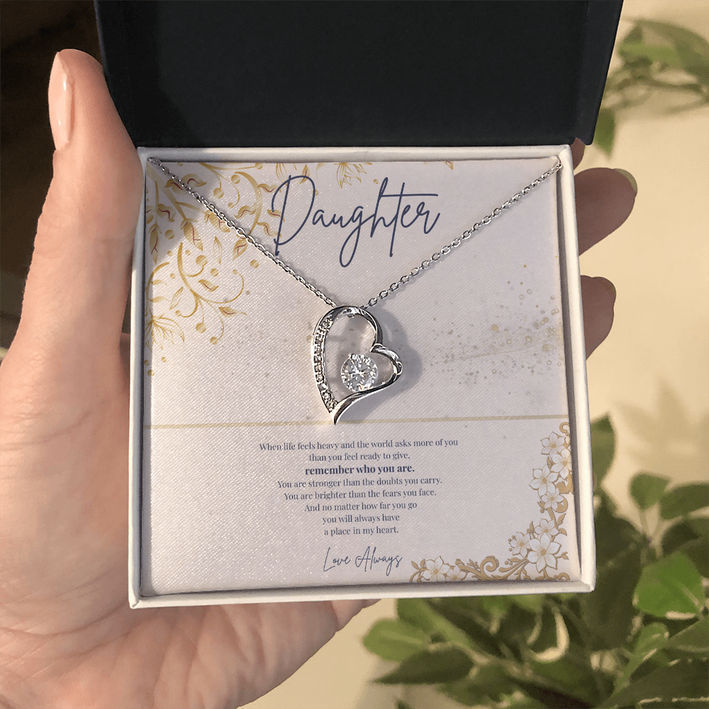 To My Daughter – When Life Feels Heavy Necklace