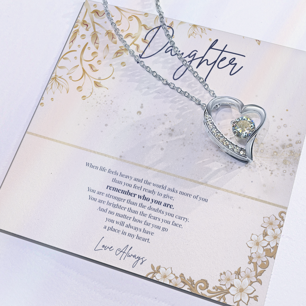 To My Daughter – When Life Feels Heavy Necklace