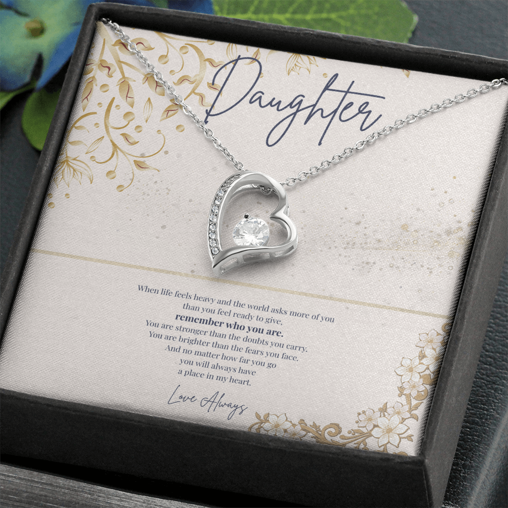 To My Daughter – When Life Feels Heavy Necklace